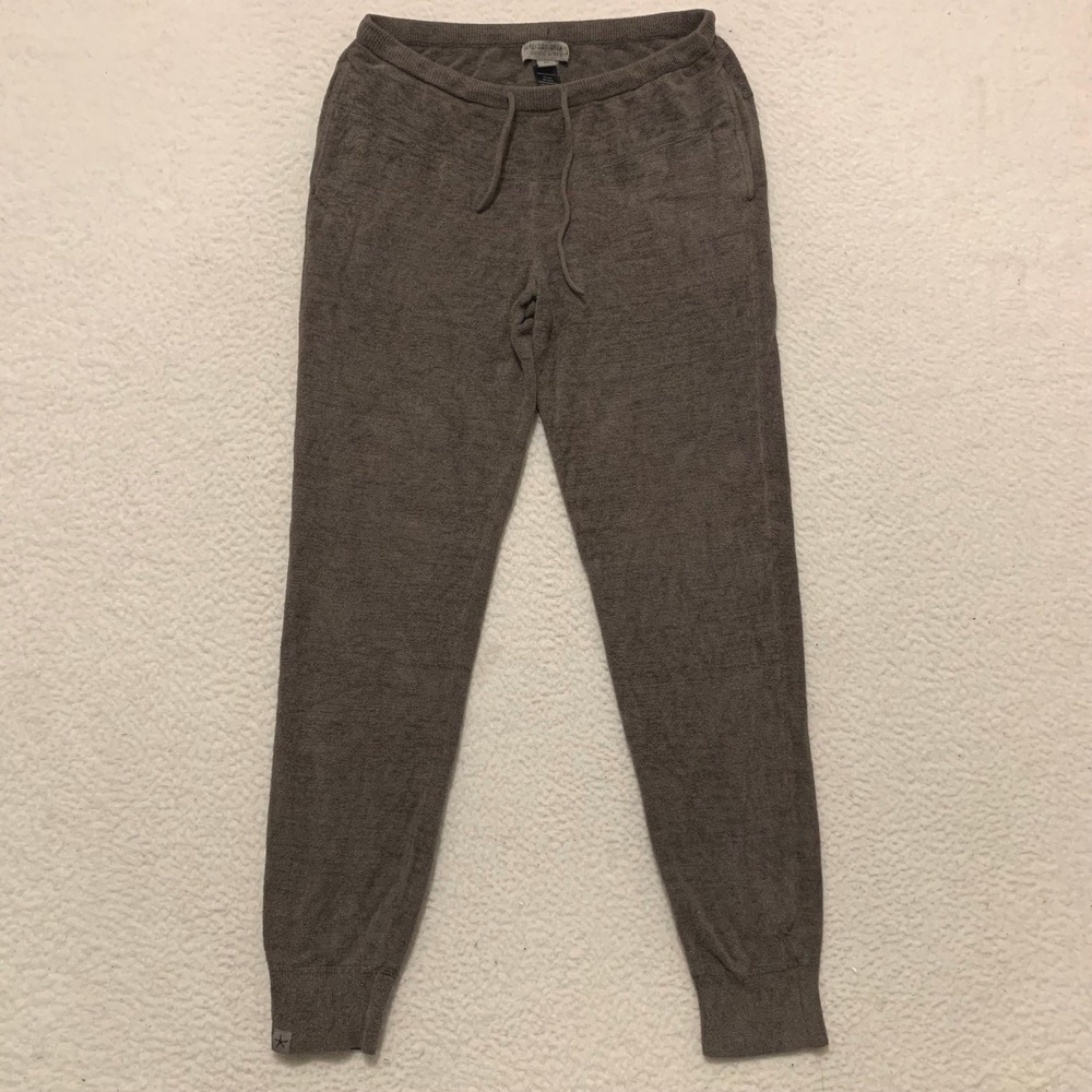 Barefoot Dreams CozyChic Ultra Lite Joggers Womens XS 27x26 Carbon Gray Cozy